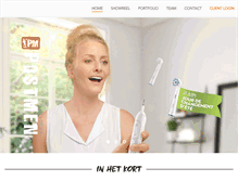 Tablet Screenshot of postmen.tv